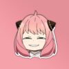 Anime Girl King Laptop Mobile Stickers