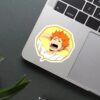 Annoyed Shoyo Hinata Sticker