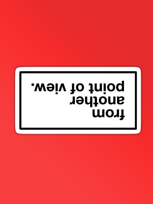 Another Point Of View Laptop Mobile Stickers