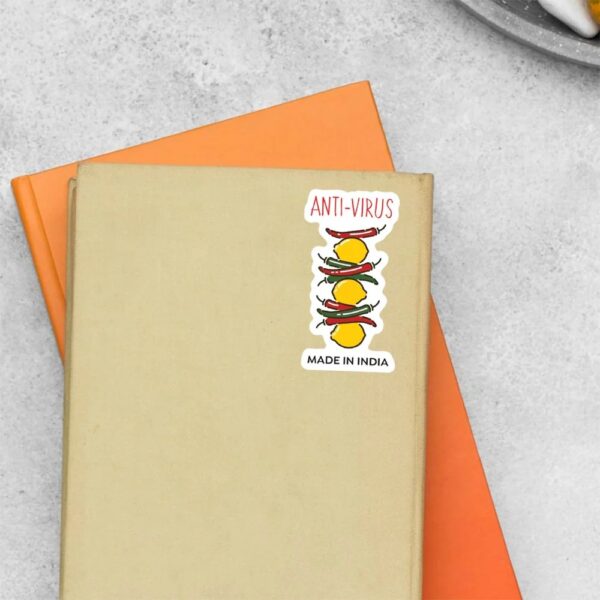 Anti Virus Made In India Witty Stickers Anti Virus Made In India Witty Stickers