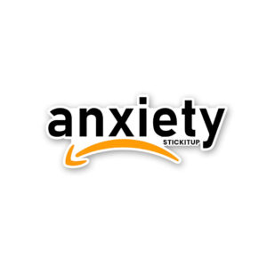Anxiety 1.0 Sticker Anxiety 1.0 Sticker