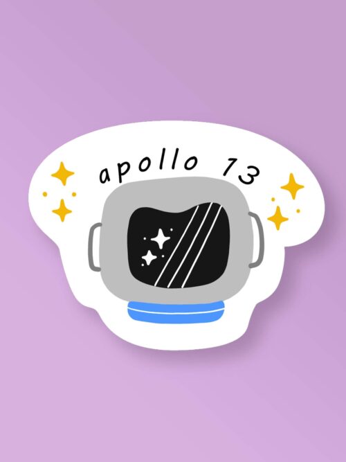 Apollo 13 Space Stickers