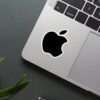 Apple Black Logo Sticker