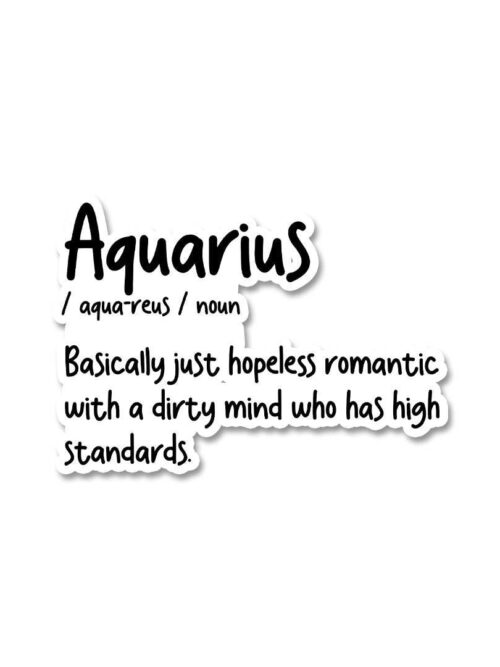 Aquarious Sticker