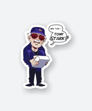 Are You Tony Stark Sticker