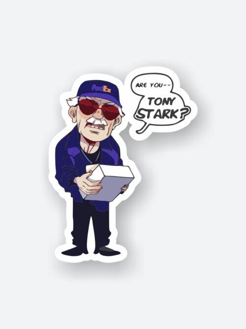 Are You Tony Stark Sticker