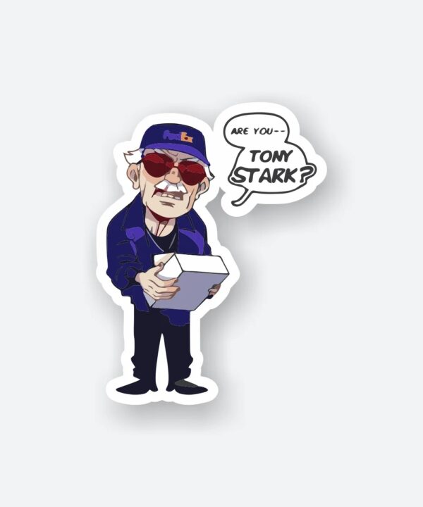 Are You Tony Stark Sticker