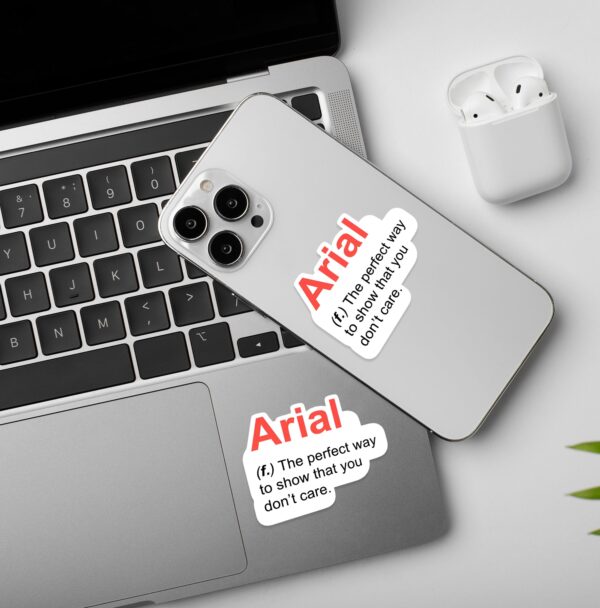 Arial Laptop Mobile Stickers Arial Laptop Mobile Stickers