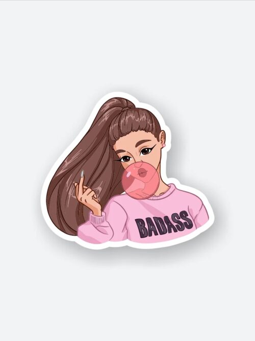 Ariana Grande Badass Sticker