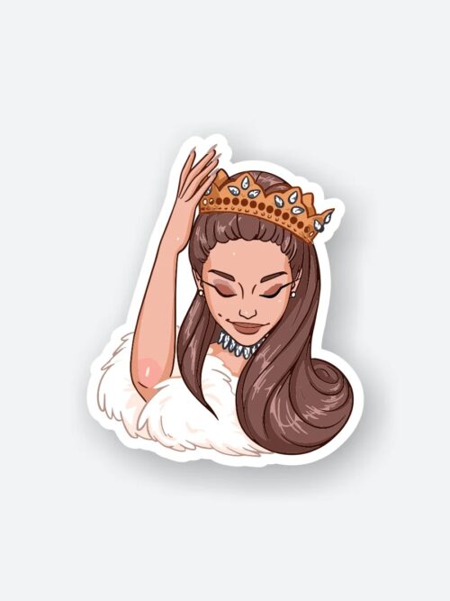 Ariana Grande Crown Sticker