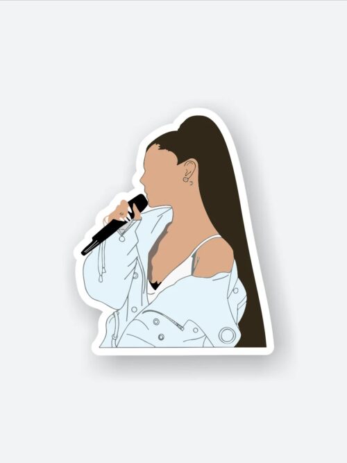 Ariana Grande Singing Sticker
