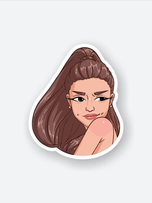 Ariana Grande Smiling Sticker