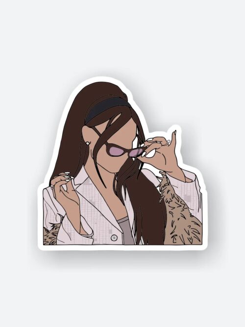 Ariana Grande Stuck With You Sticker