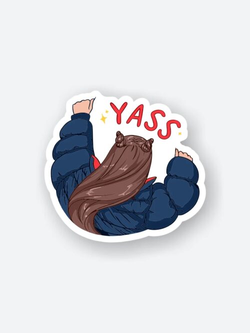 Ariana Grande Yass Sticker