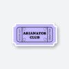 Arianator Club Sticker
