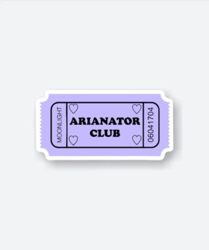 Arianator Club Sticker Arianator Club Sticker