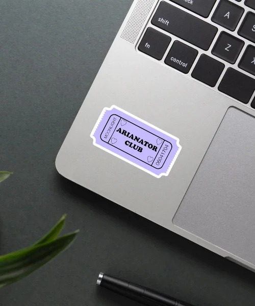 Arianator Club Sticker