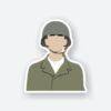 Army Steve Sticker