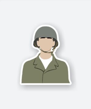 Army Steve Sticker
