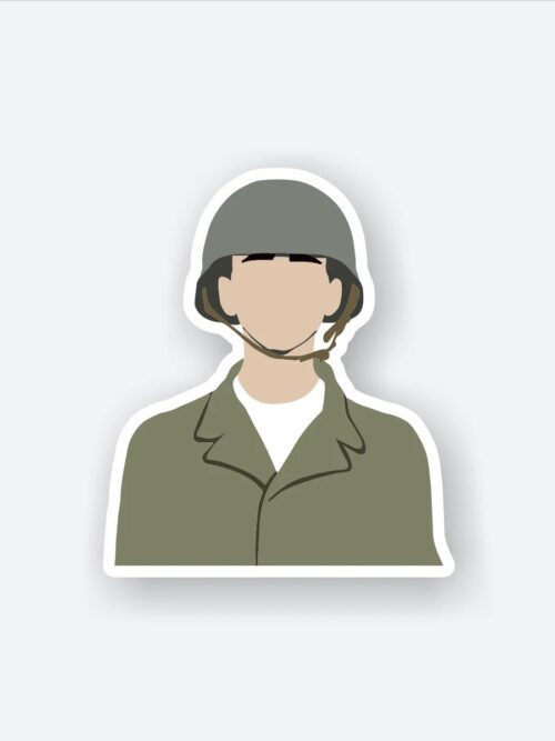 Army Steve Sticker