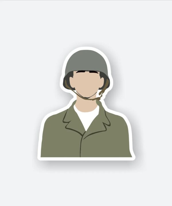 Army Steve Sticker