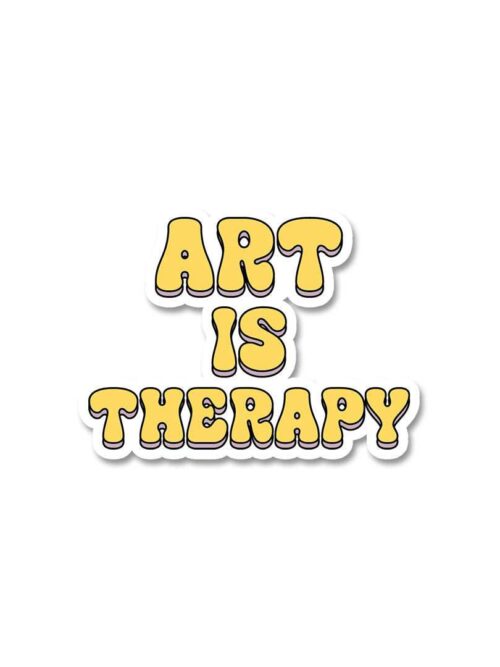Art Is Tharepy Sticker