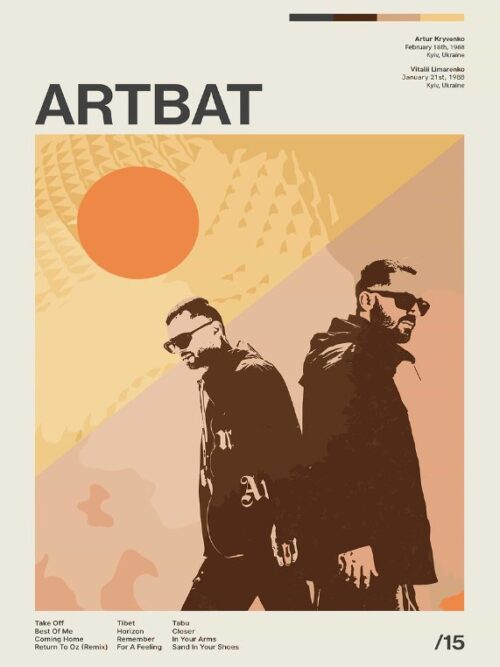 Artbat Music Poster