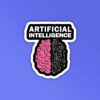 Artificial Intelligence Programmer Coding Sticker
