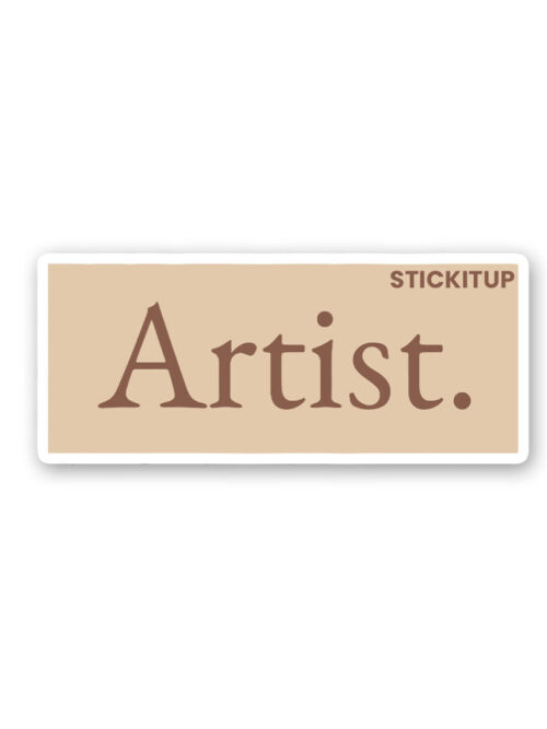 Artist Sticker