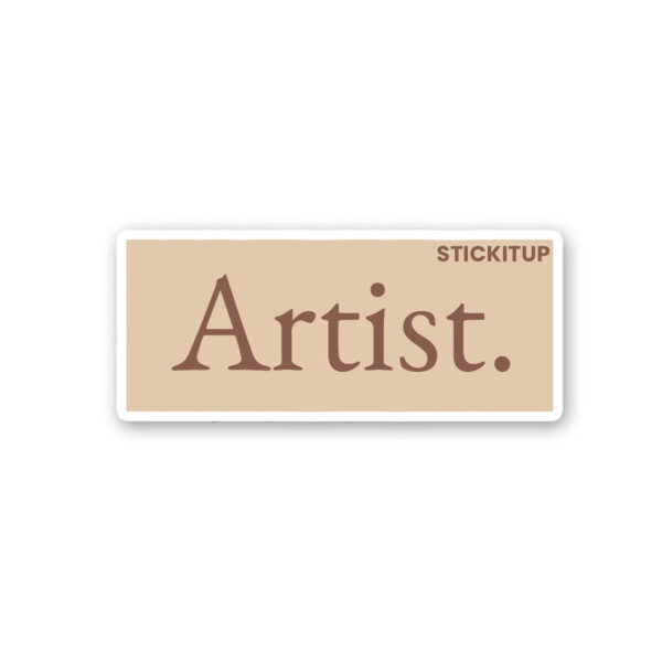 Artist Sticker
