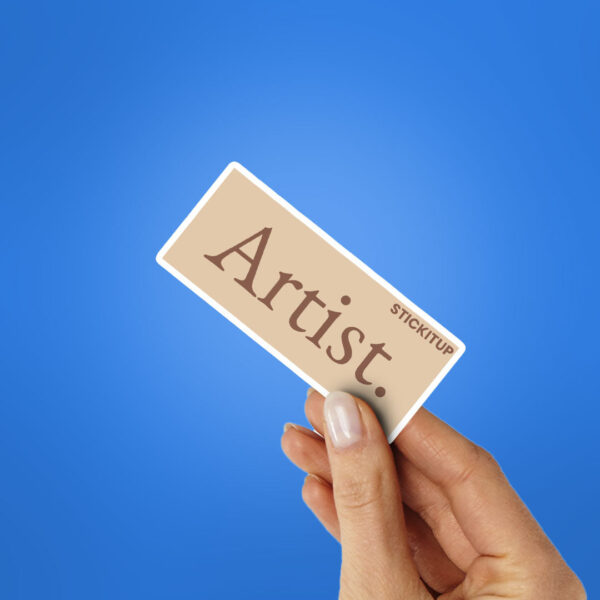 Artist Sticker