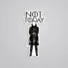 Arya Stark Not Today TV Shows Stickers