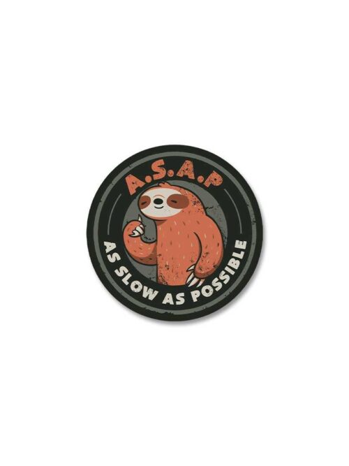 As Slow As Possible Sticker