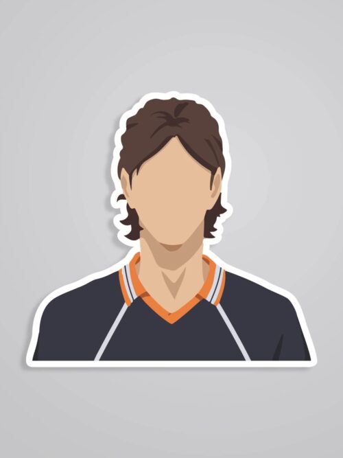 Asahi Minimalist Anime Stickers