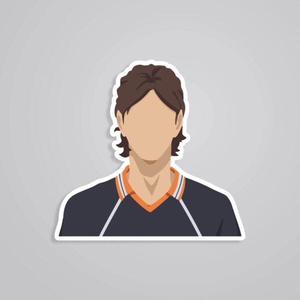 Asahi Minimalist Anime Stickers