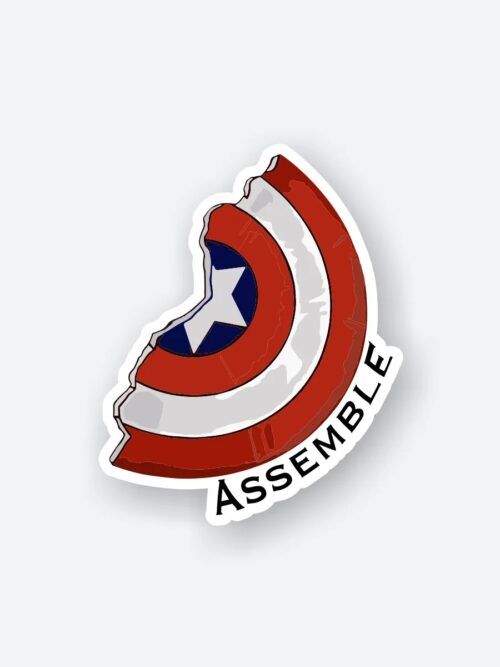 Assemble Shield Sticker