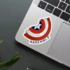 Assemble Shield Sticker