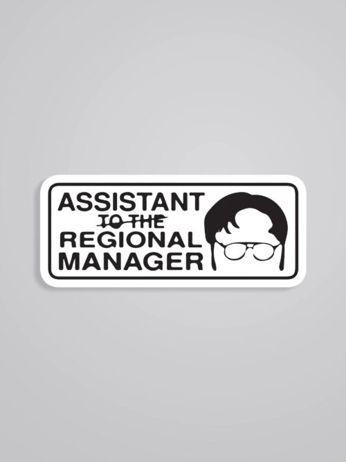 Assistant Regional Manager TV Shows Stickers