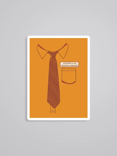 Assistant To The Regional Manager TV Shows Stickers