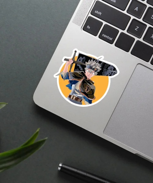 Asta Black Clover Sticker
