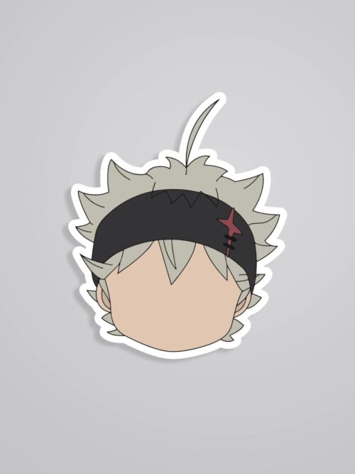Asta Minimalist Anime Stickers