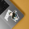 Asta Minimalist With Sword Anime Stickers