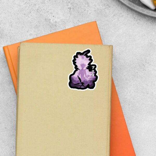 Asta Silhouette Anime Stickers