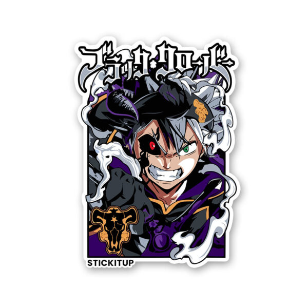 Asta The Devil Mode Sticker Asta The Devil Mode Sticker