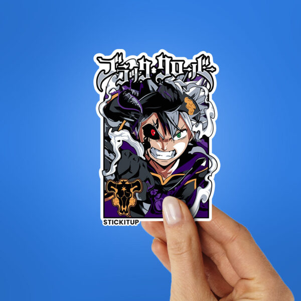 Asta The Devil Mode Sticker Asta The Devil Mode Sticker