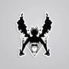 Astas Power Anime Stickers