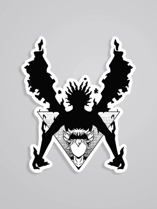 Astas Power Anime Stickers