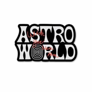Astro World Sticker Astro World Sticker