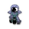 Astronaut Bike Sticker
