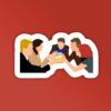 At The Bar HIMYM Laptop   Mobile Sticker